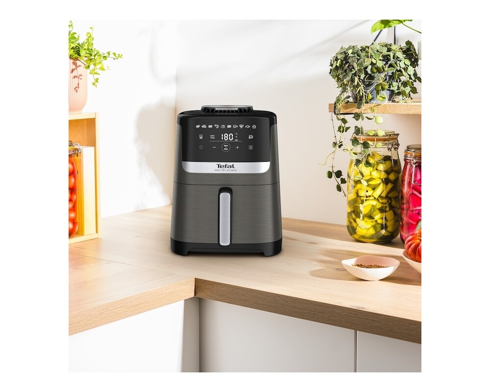 Уред за здравословно готвене Tefal EY551HE0 Fry Easy Fry Silence Xl Coal  E 4