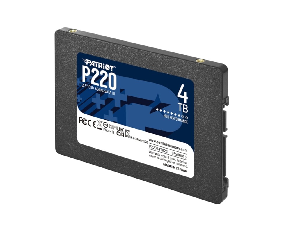 SSD Patriot P220 4TB SATA3 2.5 3