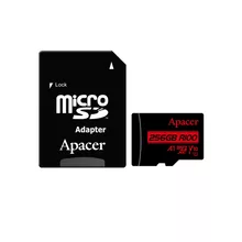  Apacer 256GB microSDHC/SDXC UHS-I U1 V10 A1 (1 adapter) 827553 AP256GMCSX10UB-R на топ цена - PIC.bg
