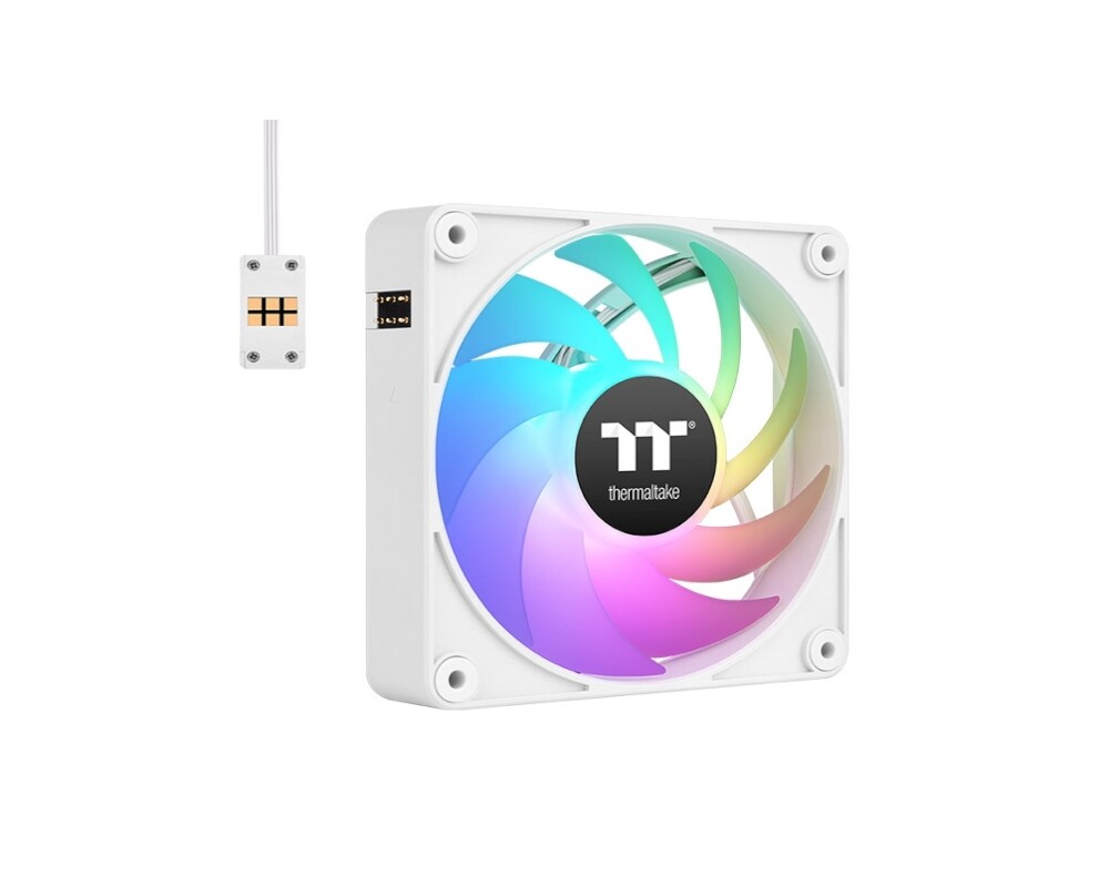 Вентилатор Thermaltake CT140 EX ARGB Sync PC Cooling Fan 3 Pack Magnetic Connect  White