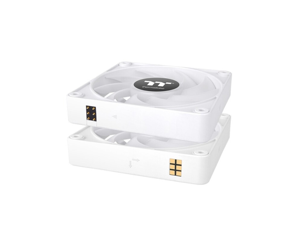 Вентилатор Thermaltake CT140 EX ARGB Sync PC Cooling Fan 3 Pack Magnetic Connect  White 2