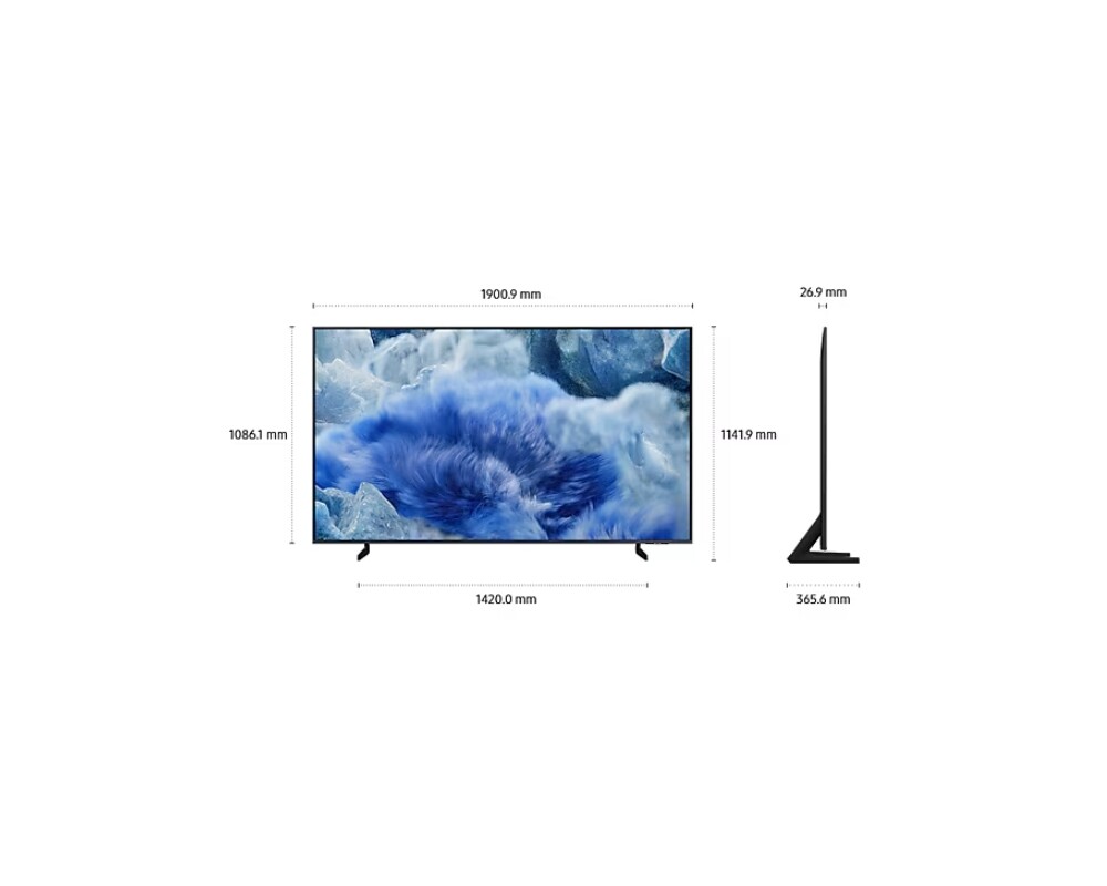 Телевизор Samsung QLED 85Q8F Smart 4K Ultra HD 50Hz Model 2025 3