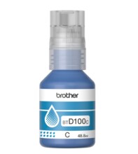  Brother BT-D100C Cyan Ink Bottle 828016 BTD100C на топ цена - PIC.bg