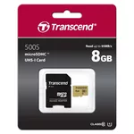 Флаш карта Transcend 8GB micro SD UHS-I U3 (with adapter) 3