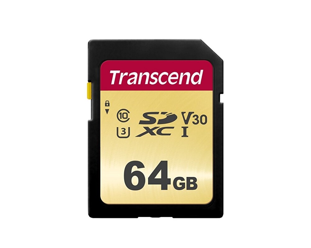Флаш карта Transcend 64GB SD card UHS-I U3 2