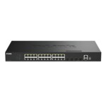 <span>Switch (Комутатор)</span> D-Link 24 Ports GE PoE (30W) + 4 Ports 10G SFP+ Smart Managed Switch <span class='catalog-num-in-name'>DGS-1530-28P</span> - 