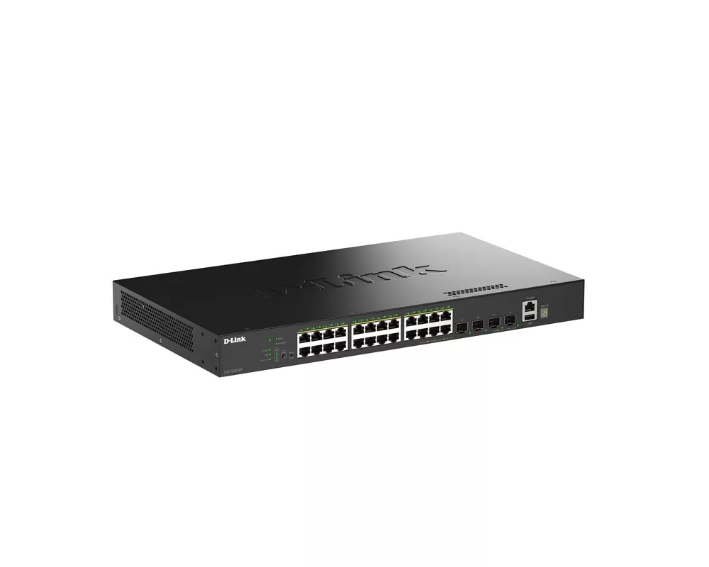 Switch (Комутатор) D-Link 24 Ports GE PoE (30W) + 4 Ports 10G SFP+ Smart Managed Switch 2