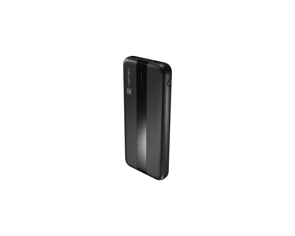 Зарядно Natec Powerbank Trevi Slim Q V2 10000MAh 2X USB-A 18W + 1X USB-C 20W + USB-C - USB0-C CABLE 3
