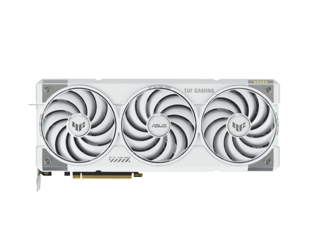 Видеокарта ASUS TUF Gaming GeForce RTX 5070 Ti White Edition 18