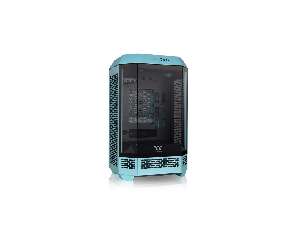 Кутия Thermaltake Tower 300 Turquoise 3
