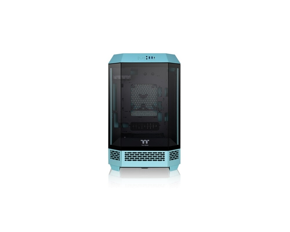 Кутия Thermaltake Tower 300 Turquoise 2