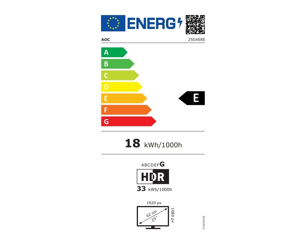 Монитор AOC 25G4SRE 14