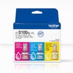 <span>Мастило</span> Brother BTD100CLVAL Brother Coloured Multipack Ink Bottles <span class='catalog-num-in-name'>BTD100CLVAL</span> - 