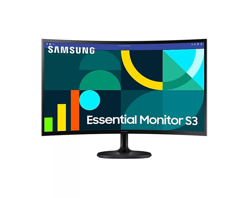 Монитор Samsung LS27D360GA  27" Curved VA LED 1920x1080 4ms 100 Hz 250cd/m2 HDMI  Black 2