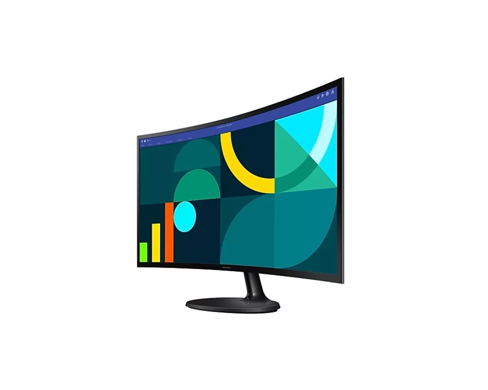 Монитор Samsung LS27D360GA  27" Curved VA LED 1920x1080 4ms 100 Hz 250cd/m2 HDMI  Black 3