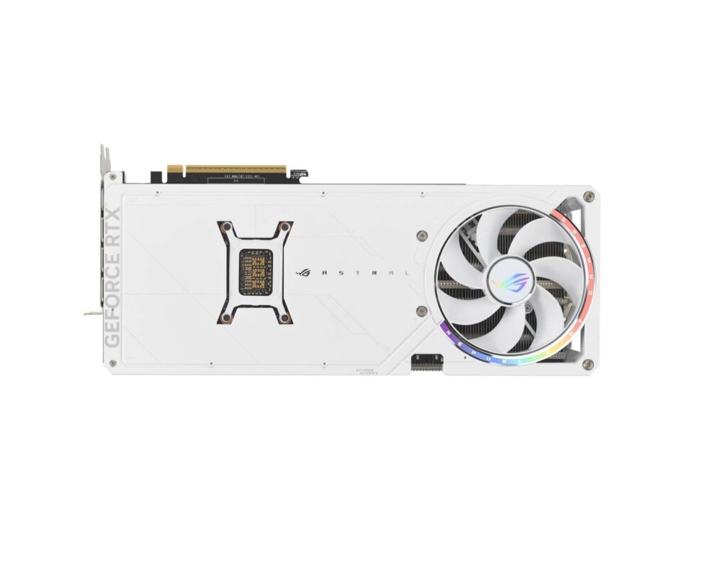 Видеокарта ASUS ROG ASTRAL GeForce RTX 5080 White Edition OC 16GB GDDR7 17