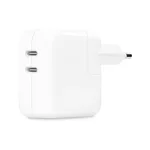 <span>Зарядно</span> Apple Dual USB-C Power Adapter 35W <span class='catalog-num-in-name'>MW2K3ZM/A</span> - 