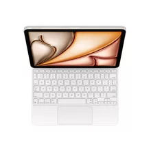  Apple Magic Keyboard for iPad Air 11-inch (M3) - Bulgarian - White 838077 MDFV4BG/A на топ цена - PIC.bg