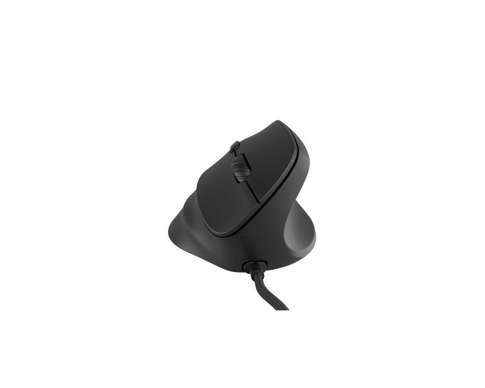 Мишка Natec Vertical Mouse Crake 2 Pro 12800DPI Optical Black 8