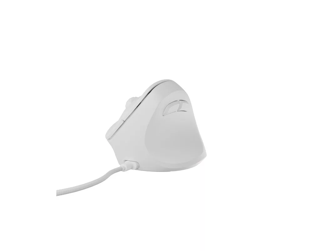 Мишка Natec Vertical Mouse Crake 2 Pro 12800DPI Optical White 11