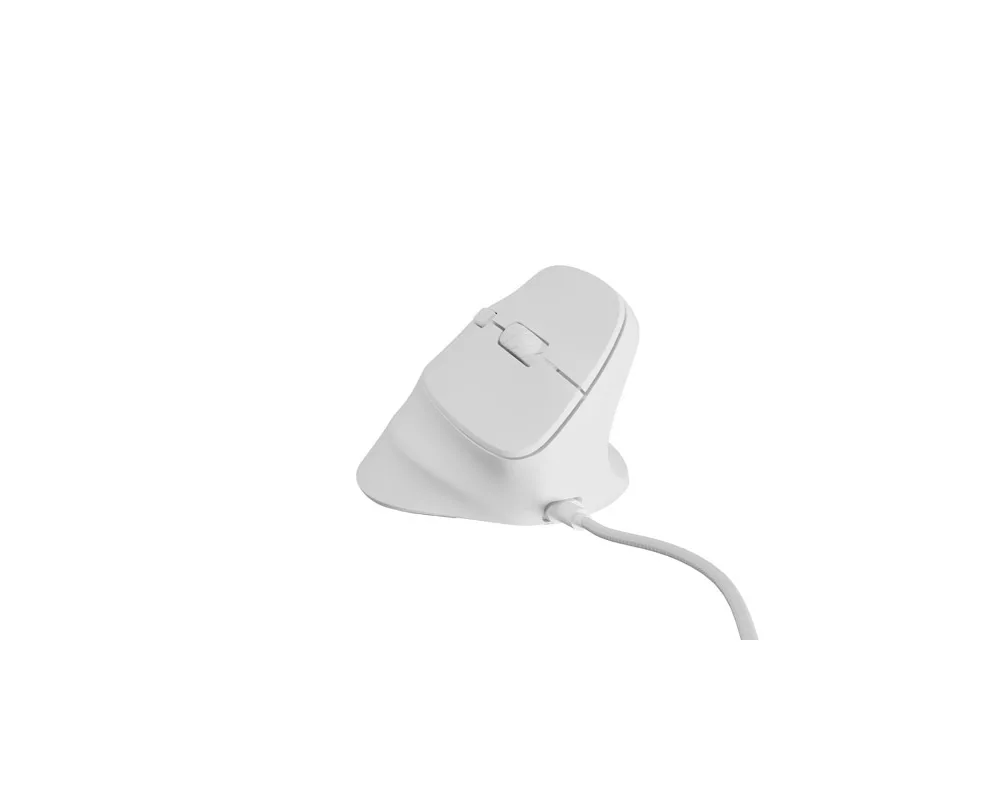 Мишка Natec Vertical Mouse Crake 2 Pro 12800DPI Optical White 5