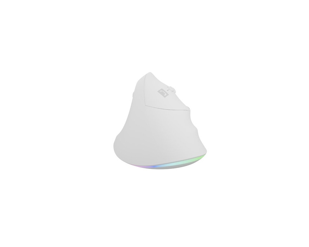 Мишка Natec Vertical Mouse Crake 2 Pro 12800DPI Optical White 4