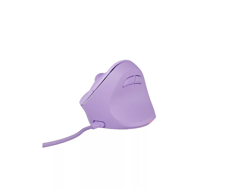 Мишка Natec Vertical Mouse Crake 2 Pro 12800DPI Optical Pure Lavander 10