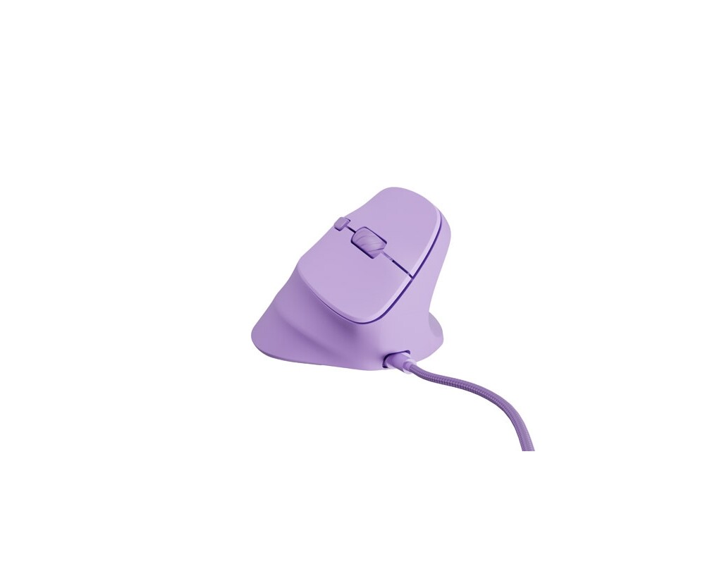 Мишка Natec Vertical Mouse Crake 2 Pro 12800DPI Optical Pure Lavander 8
