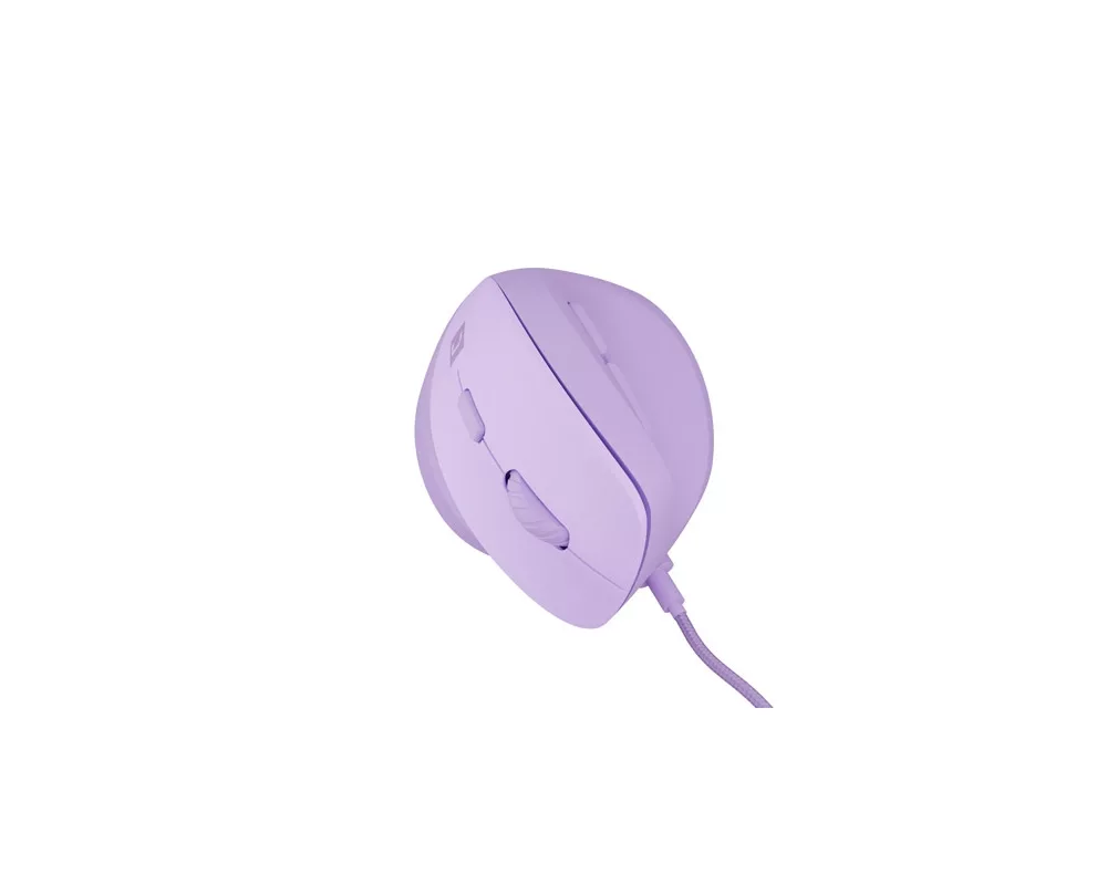 Мишка Natec Vertical Mouse Crake 2 Pro 12800DPI Optical Pure Lavander 4