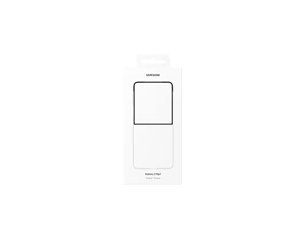 Калъф Samsung Z Flip7 Clear Case Transparent 5