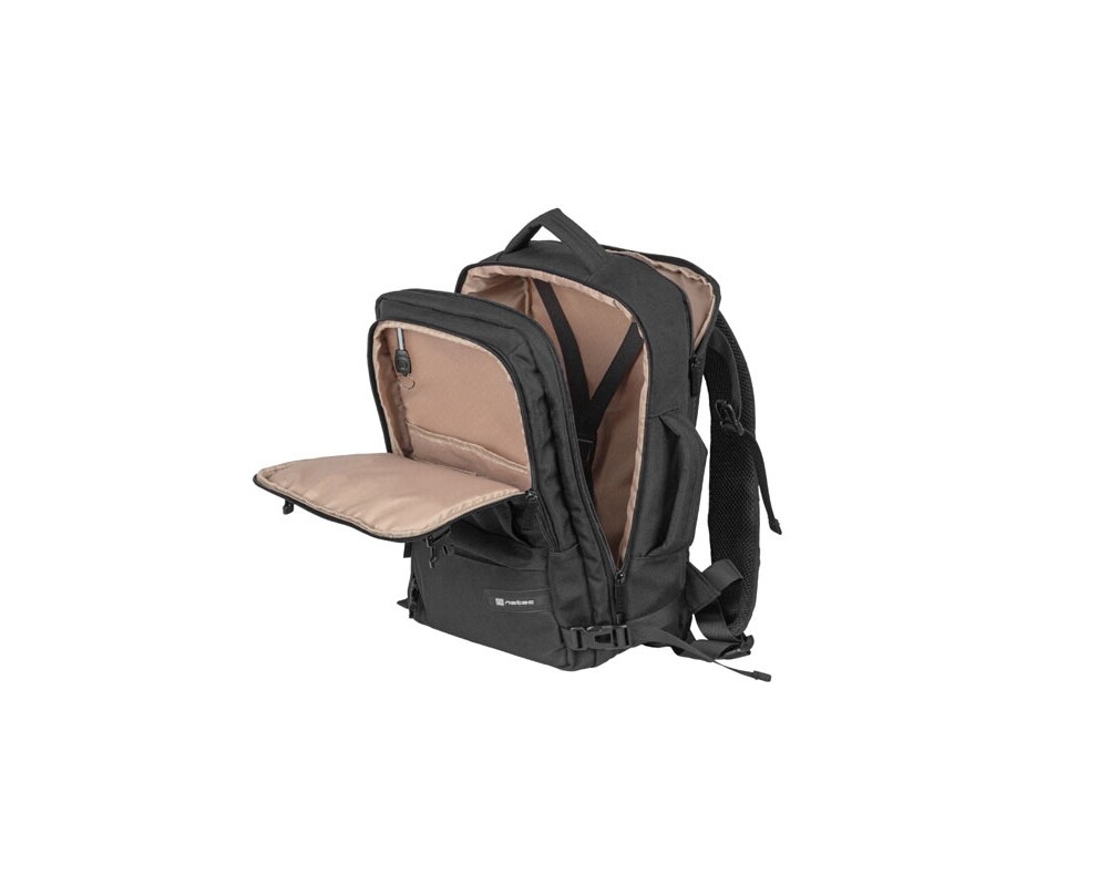 Раница Natec Laptop Backpack Camel Lite 15.6" 19 L Black 9