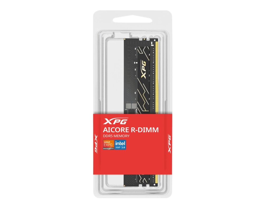 Памет ADATA AICORE 64GB (2x32GB) DDR5 6400 MHz R-DIMM Black 3