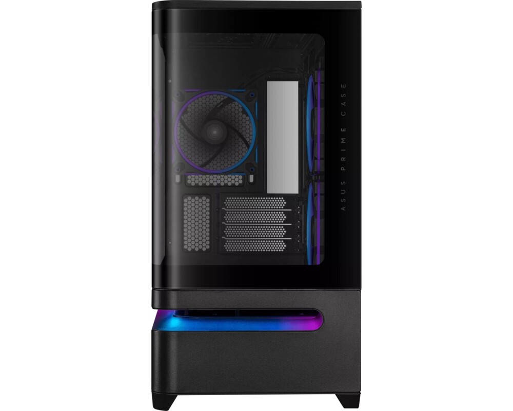 Кутия ASUS Prime AP202 ARGB mATX + 3 ARGB Вентилатора - Black 20