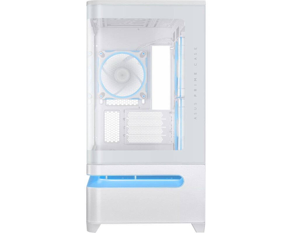 Кутия ASUS Prime AP202 ARGB mATX + 3 ARGB Вентилатора - White 19