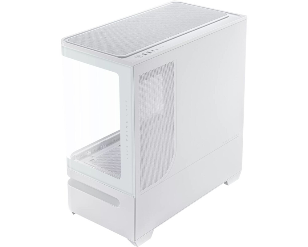 Кутия ASUS Prime AP202 ARGB mATX + 3 ARGB Вентилатора - White 20