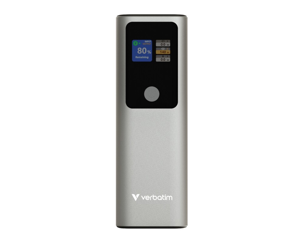 Външна батерия Verbatim Charge 'n' Go Power Bank 27000mAh 183W Grey 7