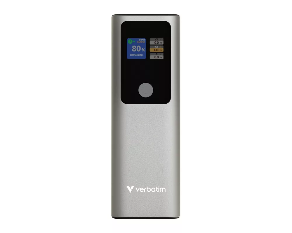 Външна батерия Verbatim Charge 'n' Go Power Bank 27000mAh 183W Grey 7