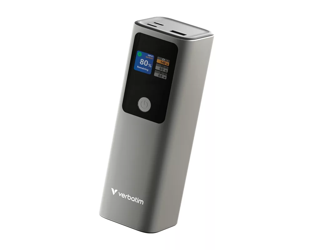 Външна батерия Verbatim Charge 'n' Go Power Bank 27000mAh 183W Grey 4