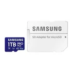 Флаш карта Samsung 1TB micro SD Card PRO Plus with Adapter 6