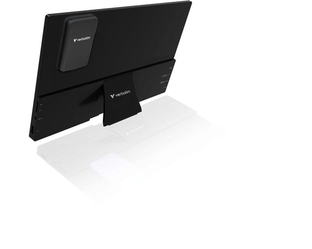 Монитор Verbatim Portable 13.3"  WUXGA Touch Monitor ALU with Wireless Power Supply incl. Power Bank 5000mAh 3