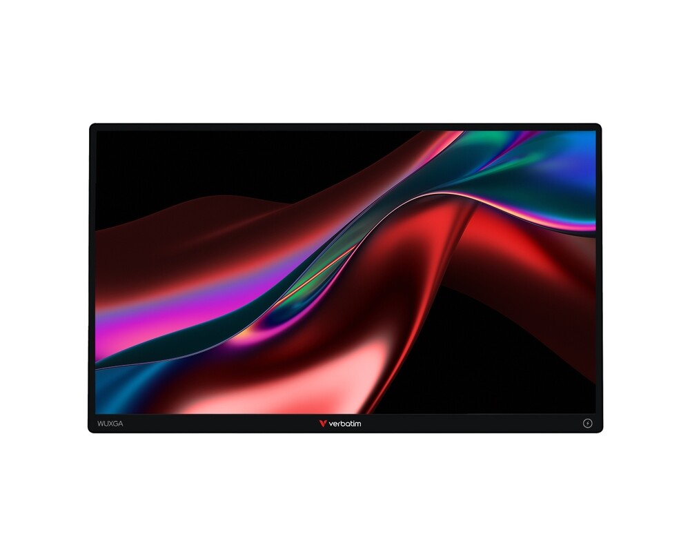 Монитор Verbatim Portable 13.3"  WUXGA Touch Monitor ALU with Wireless Power Supply incl. Power Bank 5000mAh 6