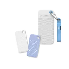  Verbatim Pocket SSD USB 3.2 Gen 2 1TB White/Light Blue incl. two rubber sleeves 850109 32320 на топ цена - PIC.bg