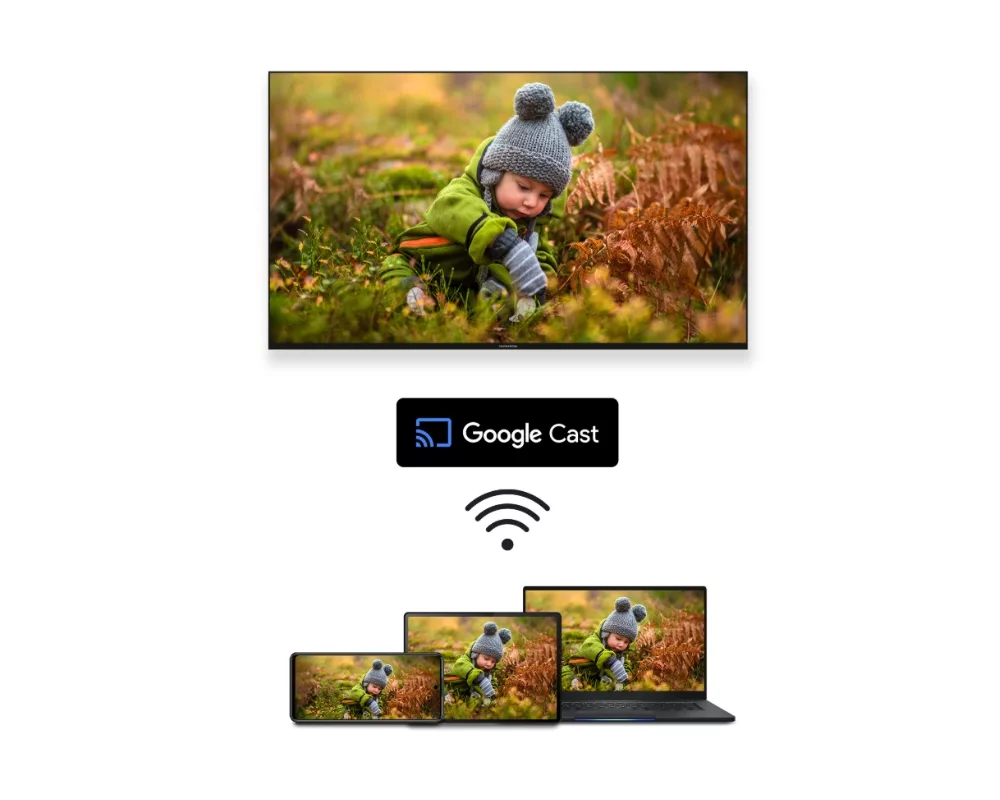 Телевизор Thomson Smart QLED TV 43"; Google TV; 3840 x 2160 (4K UHD) 13