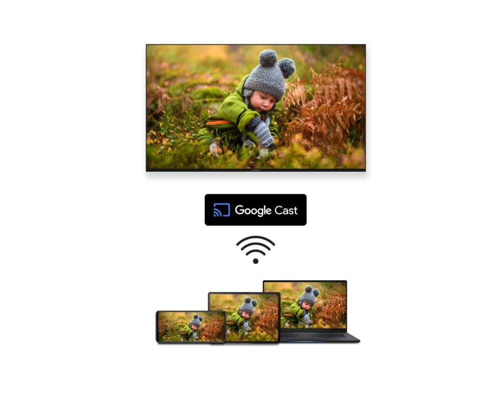 Телевизор Thomson Smart UHD TV 55"; Google TV; 3840 x 2160 (4K UHD) 12