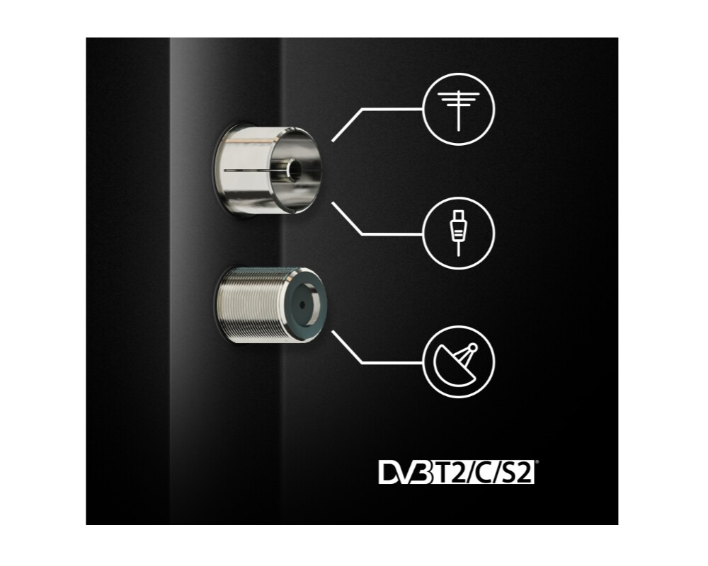 Телевизор Thomson Smart UHD TV 55"; Google TV; 3840 x 2160 (4K UHD) 13