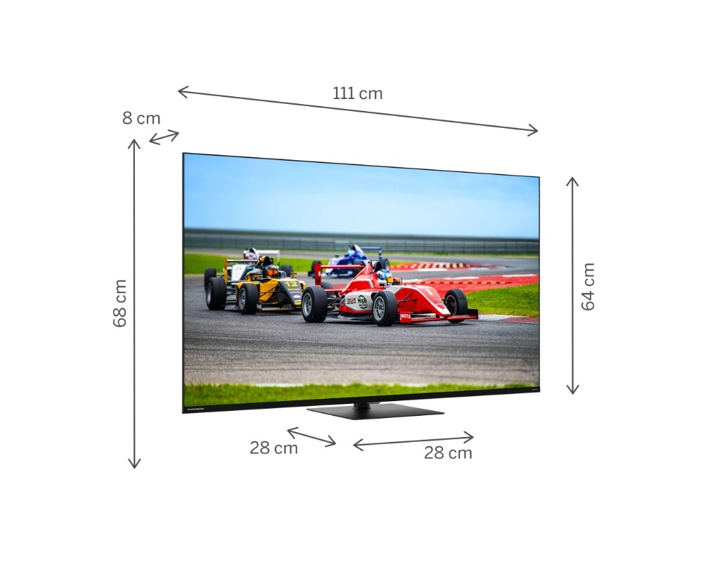 Телевизор Thomson Smart QLED Pro TV 50"; Google TV; 3840 x 2160 (4K UHD) 2