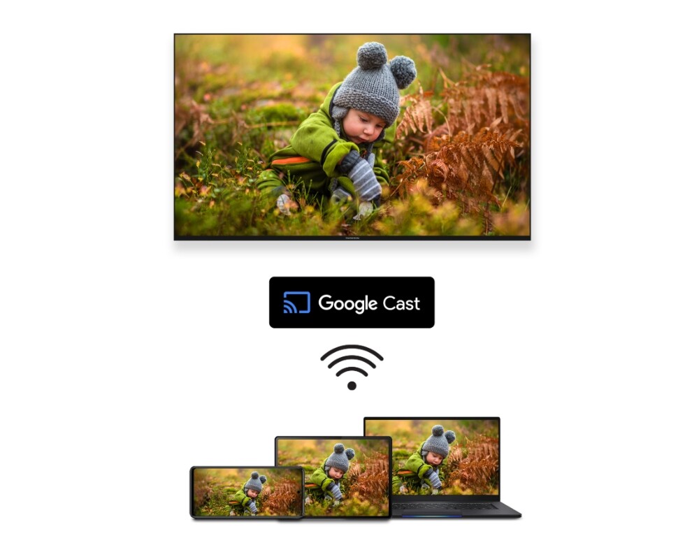 Телевизор Thomson Smart QLED Pro TV 50"; Google TV; 3840 x 2160 (4K UHD) 12