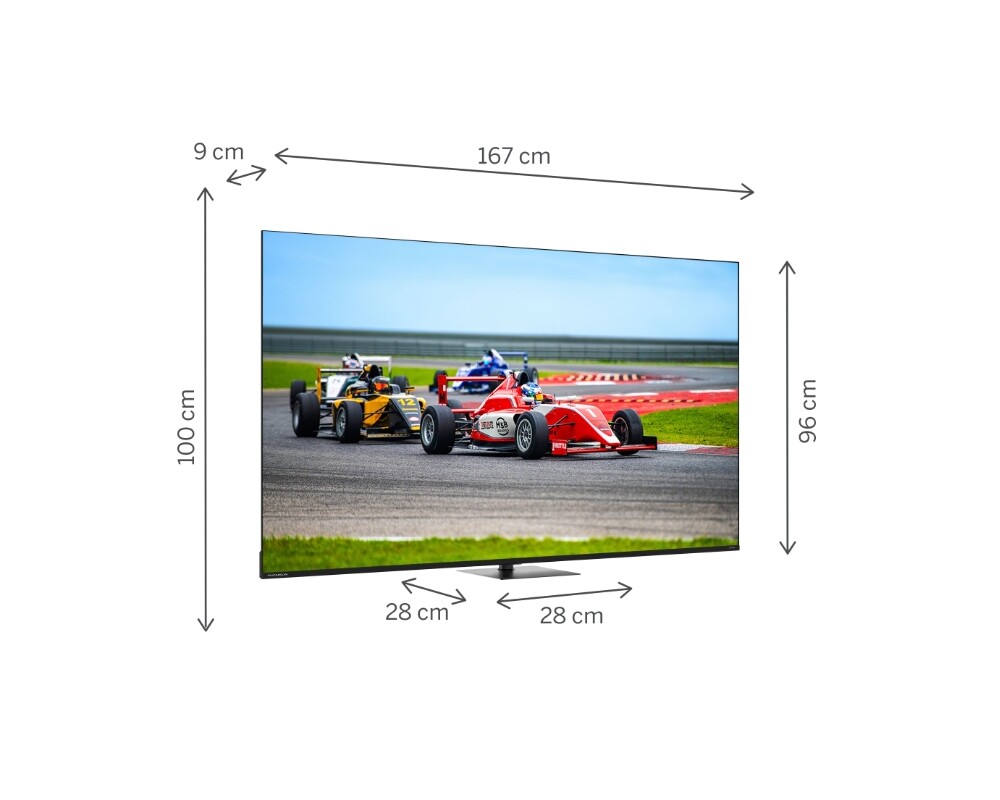 Телевизор Thomson Smart QLED Pro TV 75"; Google TV; 3840 x 2160 (4K UHD) 2