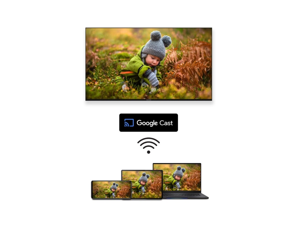 Телевизор Thomson Smart QLED Pro TV 65"; Google TV; 3840 x 2160 (4K UHD) 12