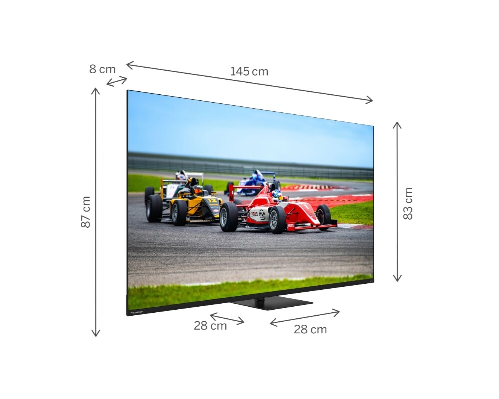 Телевизор Thomson Smart QLED Pro TV 65"; Google TV; 3840 x 2160 (4K UHD) 2